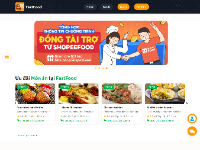Đồ Án Chuyên Ngành [Source Code + Báo Cáo] Website đặt đồ ăn nhanh sử dụng php và MySQL có tích hợp chat real-time và chatbot